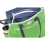 Ame & Lulu Kensington Court Bag (Green/Navy)