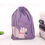 Hakazhi Inc Suitcase Shoes Underwear Travel Storage Bag Cartoon Waterproof Organizer Clothes