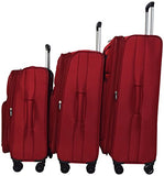 Skyway Sigma 5.0 3-Piece Expandable Luggage Spinner Set: 29", 25", and 21" (Merlot Red)