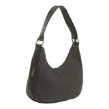 Le Donne Leather Single Handle Side Zip Hobo - Cafã©