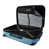 Mia Toro Italy Ferro Hard Side 29" Spinner Luggage, ALUMINUM