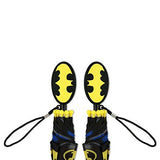 DC Comics Little Boys Batman Character Rainwear Umbrella, Black/Yellow, Age 3-7