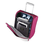 Samsonite Eco-Nu Wheeled Underseater Carry-On Raspberry