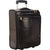 Mancini Leather Goods Signature Overnight 15.6" Laptop/Tablet Wheeled Briefcase