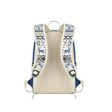 S Kaiko Horse Pattern Canvas Backpack Casual Daypacks School Backpack For Women And Men Laptop