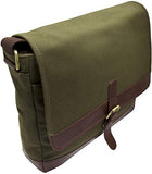 Mancini 10.1" Laptop Crossover Bag in Grey - Black Trim