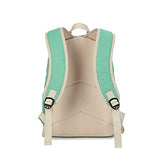 S Kaiko Flower Pattern Canvas Backpack Casual Daypacks School Backpack For Women And Men School Bag