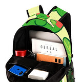 LORVIES Lovely Frog on the Lotus Leaf Lightweight School Classic Backpack Travel Rucksack for Girls Women Kids Teens