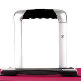Cloe Checked Large 28 inch Water-Resistant Luggage with 360º-spinner wheels in Magenta Color