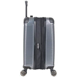 Kenneth Cole Reaction Wave Rush 20" Lightweight Hardside PET 8-Wheel Spinner Expandable Checked