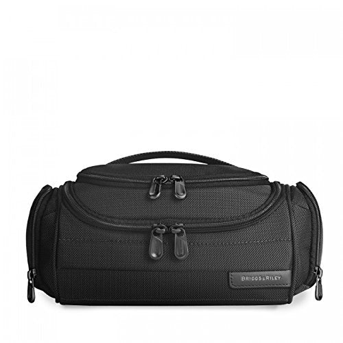 Briggs & Riley Baseline Executive Toiletry Kit,Black,4.5X11.5X5.5
