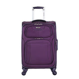 Ricardo Beverly Hills Luggage Saratoga 21" Carry On Suitcase, Elixir Purple
