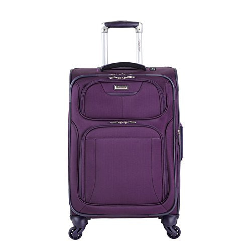 Ricardo Beverly Hills Luggage Saratoga 21" Carry On Suitcase, Elixir Purple