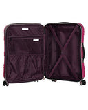 it Girl 26" Smooch 8 Wheel Hardside Expandable Spinner, Pink