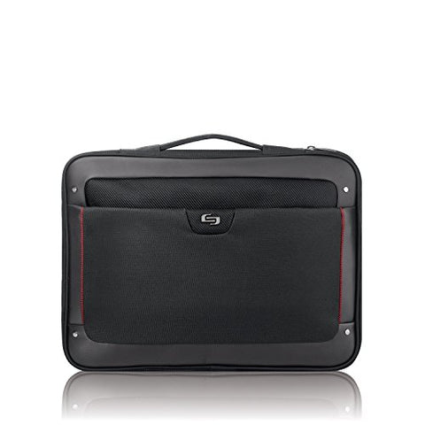 Solo Elite 17.3 Inch Laptop Slim Brief, Black