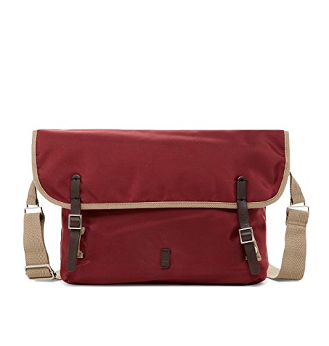 Ben Sherman Men's Pack Messenger Bag, One Size (Maroon)