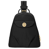 Baggallini Dallas Convertible Multifunctional Sling Backpack Durable Everyday Use Fashionable