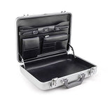 Zero Halliburton Premier Plus Aluminum Attache Case in Black