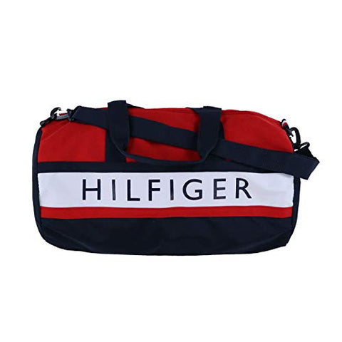 Tommy Hilfiger Colorblock Duffle Bag (Red)