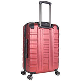 Kenneth Cole Reaction Scott's Corner 24" Hardside Expandable Spinner 8-Wheel Luggage with TSA Locks, Red