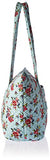Vera Bradley Iconic Miller Travel Bag, Signature Cotton, Water Bouquet