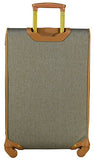 Nicole Miller New York Taylor 24" Expandable Spinner Suitcase (Green)