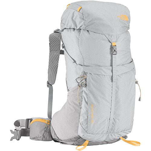 The North Face Banchee 50 Pack Women-2016 (MD/LG, High Rise Grey/Naranja Orange)