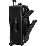 Elite Luggage Whitfield 5 Piece Softside Lightweight Rolling Luggage Set (Navy)