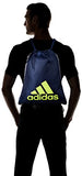 adidas Burst Sackpack, Dark Blue/Shock Yellow/Grey, One Size