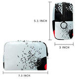 LEVEIS Tyu Makeup Bag Cosmetic Bags Toiletry Travel Organizer for Women, Portable Storage Organzier for Cosmetics, Make Up Tools, Toiletries