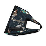 Gym Bag Funny Baby Sloths Women Yoga Canvas Duffel Bag Crossbody Tennis Racket Tote Travel Bags