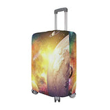 Suitcase Cover Planets In Galaxy Luggage Cover Travel Case Bag Protector for Kid Girls
