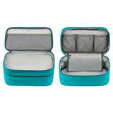 Bra Travel Organizer Bag, Gonex Underwear Lingerie Packing Storage Case Blue
