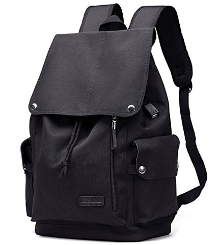 bison denim multipurpose leather laptop backpack Best For Men & Women Levinson Leather Goods QUALITY BUFFALO LEATHER AND YKK METAL ZIPPERS Bison Denim Unisex Canvas Backpack