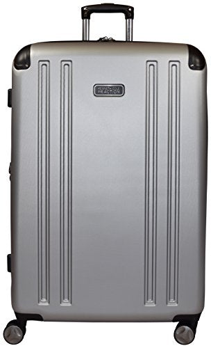 Kenneth Cole Reaction 8 Wheelin Expandable Luggage Spinner Suitcase 29" (Light Silver)