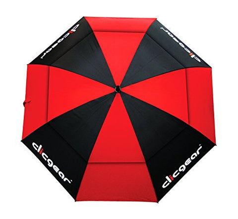 Clicgear Double Canopy 68" Umbrella (Red)