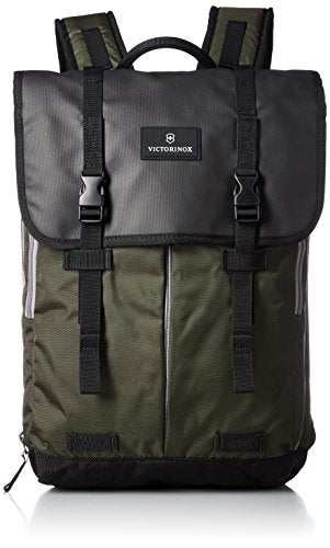 Victorinox Altmont 3.0 Flapover Laptop Backpack, Green/Black