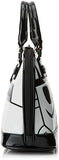 Loungefly x Star Wars Stormtrooper Patent Mini Dome Bag, Black/White