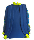 FAB Starpoint Blue Gamer All over Print 17 Inch Backpack with Headphones