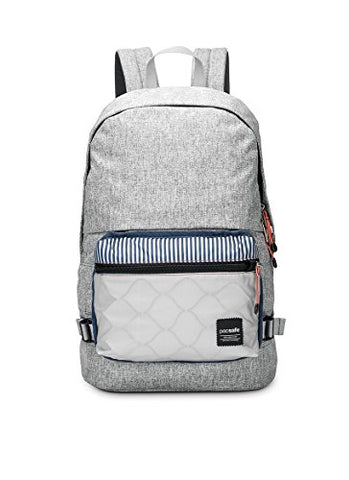Pacsafe Slingsafe Lx400 Anti-Theft Backpack With Detachable Pocket, Tweed Grey