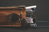 Vintage Handmade Leather Messenger Bag for Laptop Briefcase Satchel Bag (11 X 15)