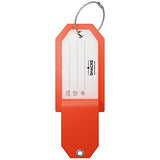 Initial Luggage Tag With Full Privacy Cover And Stainless Steel Loop – (Letter L)