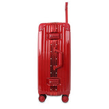 J World New York Nova Hardside 3 Piece Spinner Luggage Set, Red