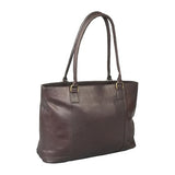 Le Donne Leather Women'S Laptop/Handbag Brief (Cafã©)