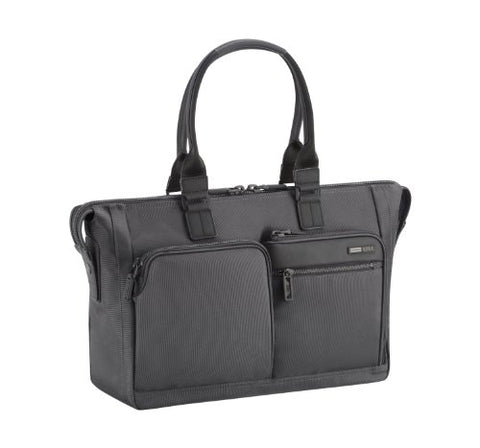 Zero Halliburton Zest Double Front Pocket Tote, Black, One Size