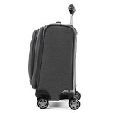 Travelpro Luggage Platinum Elite 16" Carry-on Spinner Tote with USB Port, Vintage Grey