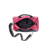 Tommy Hilfiger Unisex Signature Duffle Bag (CABARET)