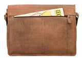 Dh Valley Genuine Buffalo Leather Messenger Bag In Vintage Style Shoulder Travel Bag Laptop Bag