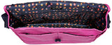 Vera Bradley Women's Lighten Up Laptop Messenger, Bright Orchid