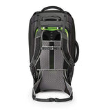 Osprey Packs Sojourn Wheeled Luggage, Flash Black, 80 L/28"